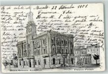 Muralto 1901 Banca Svizzera Palazzo Postale