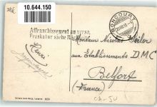 2926 Boncourt 1910 Gebrauchsspuren Eisenbahn Dampf-Lok