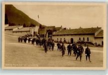 Maienfeld 1915 Uniform Kaserne Sankt Luzisteig