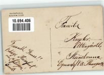 Splügen Uniform Ort handschriftlich Cellofix-Postkarte DRP Nr. 716323
