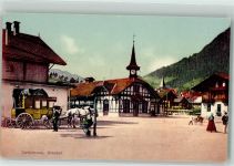 Zweisimmen Postkutsche Bahnhof