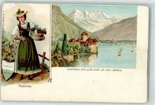 Chillon Tracht Schloss Chateau Chillon
