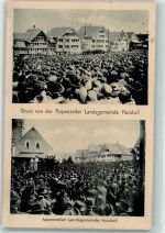 Hundwil Appenzeller landsgemeinde
