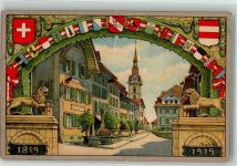 Zofingen 1919 100-jähriges Bestehen der Zofinger Gesellschaft Lithographie