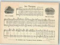 9320 Arbon Lieder AK Schloss Frauenfeld Lied Der Thurgau