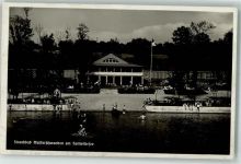 5616 Meisterschwanden 1931 Foto AK Schwimmbad