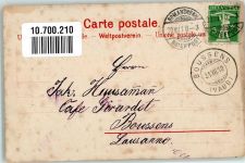 8590 Romanshorn 1910 Lithographie Schweizer alte Briefrmarken Ort lt. Stempel