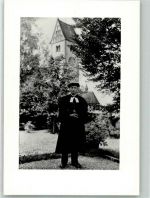 9545 Wängi Foto AK Ort handschriftlich Kirche Pfarrer