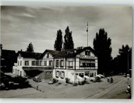 8590 Romanshorn Foto AK Hotel Schweizerhaus VW Käfer Auto