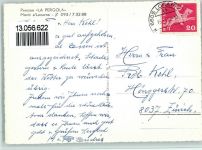 Monti di Ravecchia 1968 Pension La Pergola, gute Erhaltung AK