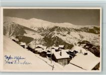 Tschiertschen 1931 Ansicht im Winter, gute Erhaltung AK
