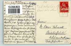 Tschiertschen 1931 Ansicht im Winter, gute Erhaltung AK