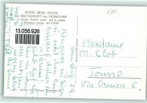 Montana Hotel Beau-Soleil - Restaurant Vignettes, gute Erhaltung AK