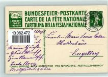 Pestallozzi und sein Enkel Gottlieb 1914 AK Bundesfeier / Pro Patria Schweiz