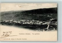 2126 Les Verrières 1905 - Teilansicht,Verlag Messeiller Nr. 243, Stempelabdruck, Erhalt III