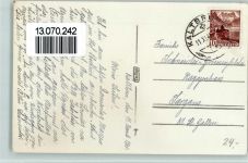 8722 Kaltbrunn 1911 Foto AK Teilansicht mit Kirche, gute Erhaltung AK