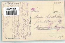Niederrickenbach 1928 Teilansicht mit Kirche, Verlag Götz Nr. 2682, gute Erhaltung AK
