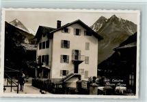 Evolène Pension Alpina, Verlag PP Nr. 9521 gute Erhaltung AK
