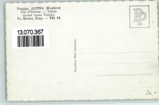 Evolène Pension Alpina, Verlag PP Nr. 9521 gute Erhaltung AK