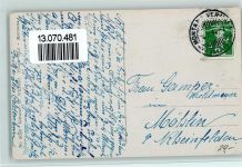 Montana 1914 Pension du Grand Chalet, Verlag Werro Nr. 2026, Marecottes