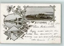 Auvernier 1899 Teilansicht, gute Erhaltung AK