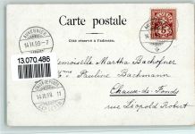 Auvernier 1899 Teilansicht, gute Erhaltung AK