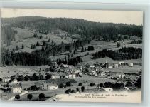 Le Brassus 1906 Vue generale, et Route du Marchairuz, gute Erhaltung AK