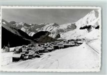 Sedrun Winter - Teilansicht, gute Erhaltung AK