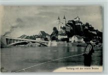 Aarburg 1925 Neue Brücke, gute Erhaltung AK