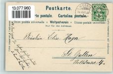 6441 Rütli Lithographie / Künstlerkarte Gruss aus - Rütli am Vierwaldstättersee , sign Steinmann, Verlag Schlumpf Nr. 2094, gute Erhaltung AK