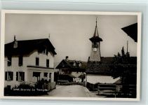 Blonay 1929 Verlag SG Nr. 3048 - Kirchenpartie, sehr gute Erhaltung AK