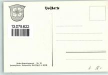 8802 Kilchberg ZH - Nr. 22 , Zürcher Gemeindewappen, sehr gute Erhaltung AK