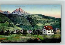 8753 Mollis 1920 - mit Berg Frohnalpstock, gute Erhaltung AK