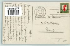 8942 Oberrieden 1926 Foto AK Vue generale, gute Erhaltung AK