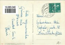 Campocologno 1966 Nr. 5987 - Teilansicht mit Bahnhof - Fotoverlag Steiner