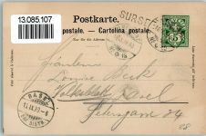 6210 Sursee 1899 - Rathaus - Verlag goetz 271 a