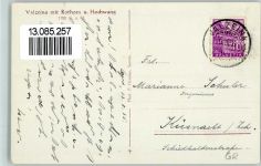 7213 Valzeina 1935 Foto AK Teilansicht AK