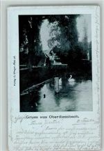Oberdiessbach 1902 Schwäne