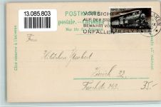 3825 Mürren 1947 Lithographie Gruss aus - Berner Oberland