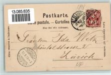 2072 St-Blaise 1898 - Teilansicht AK