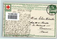 sign Baurmann - Krankenschwester Rotes Kreuz - Fete National 1921