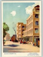 Oberkempttal 1929 Maggi Fabrik - Mittlerer Fabrikhof, sehr gute Erhaltung AK