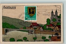 4663 Aarburg Künstlersteindruck Litho - Stempel 1978