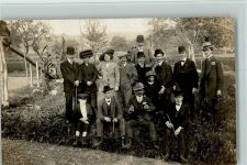 Erlenbach ZH 1911 Schöne Aufnahme - Touristen AK