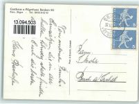 8717 Benken SG - Gasthaus zum Pilgerhaus 2-Bildkarte