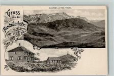 Hundwil 1906 Aussicht auf den Säntis Hundwilerhöhe