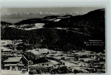 Ramiswil Restaurant Alpenblick Passwangstrasse Blick auf Ramiswil und die Berner Alpen