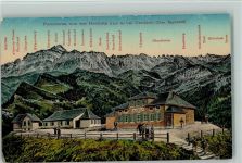 Hochalp Panorama von der Hochalp bei Urnäsch Appenzell