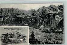 8890 Flums 1917 - Alpenkurhaus Schönhalden mit Gamsberg
