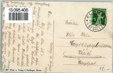 8890 Flums 1917 - Alpenkurhaus Schönhalden mit Gamsberg